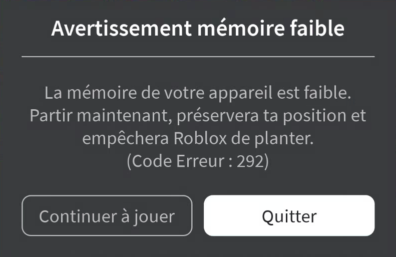 Avertissement de mémoire faible.PNG